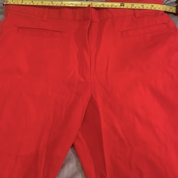 New Short Red Jersey Pant Capri Slit on Legs 10-12 M/L Avon Signature Collection - Picture 3 of 7